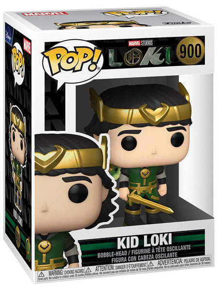 Funko POP #900 Marvel Loki Kid Loki with Alligator Loki Figure